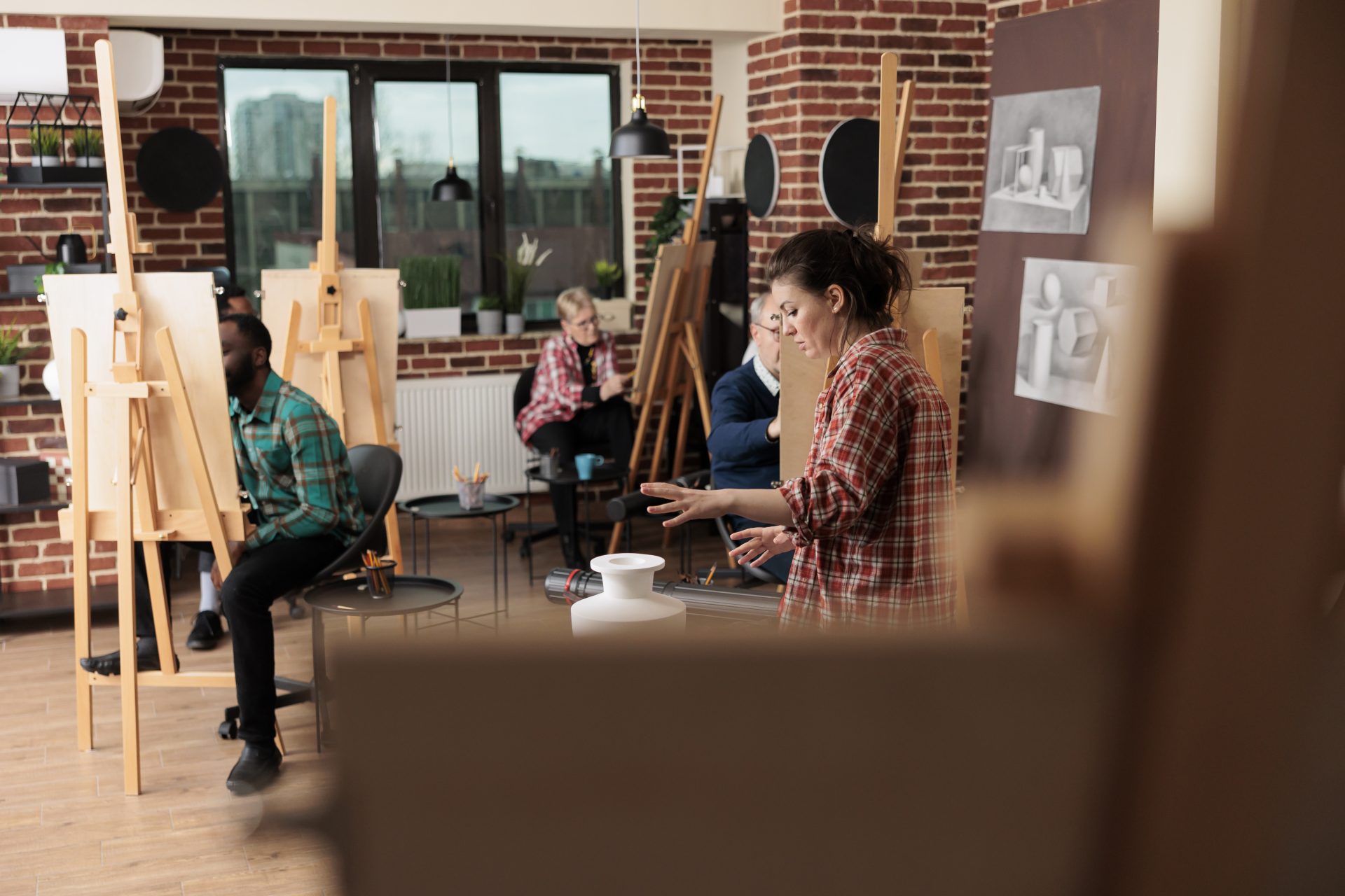 art people indoor